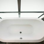 material bathtub