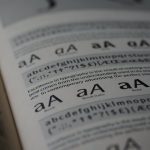 jenis font